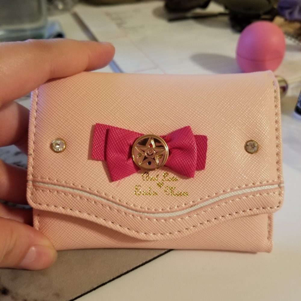 Sailor Moon Pink Mini Wallet